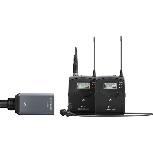 میکروفون-بی-سیم--سنهایزر-Sennheiser-EW-100-ENG-G4-Camera-Mount-Wireless-Combo-Microphone-System